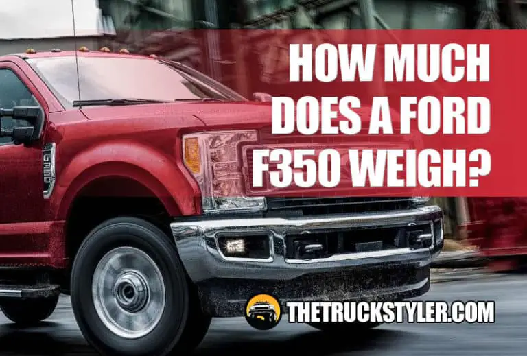 How Much Does a Ford F350 Weigh? [ 26 Examples Incl. Curb & Gross ]