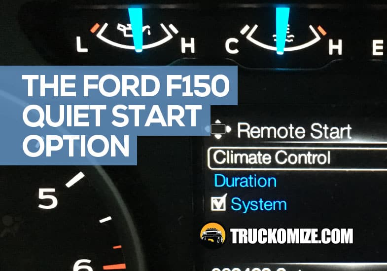  Guía simple de arranque silencioso de Ford F1