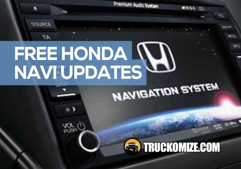 How to Update a Honda Navigation System for FREE * Download